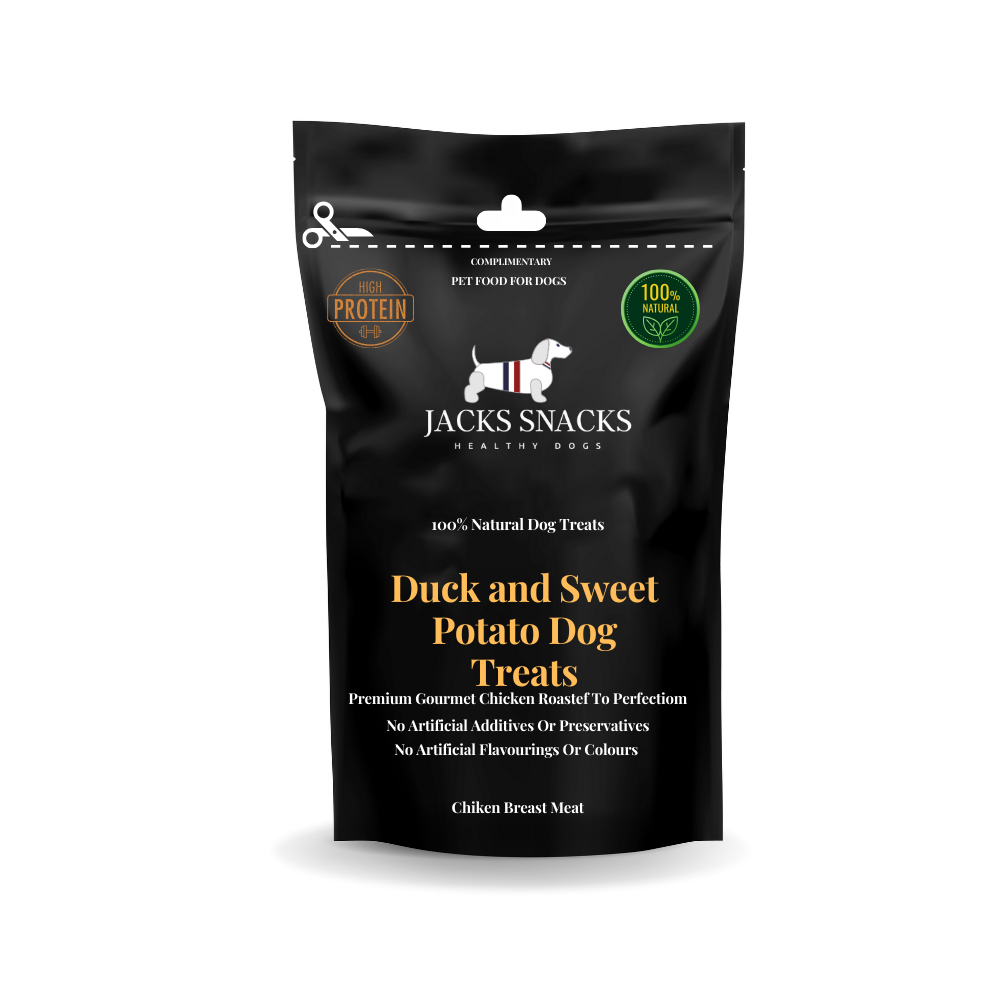 Duck and Sweet Potato Dog Treats