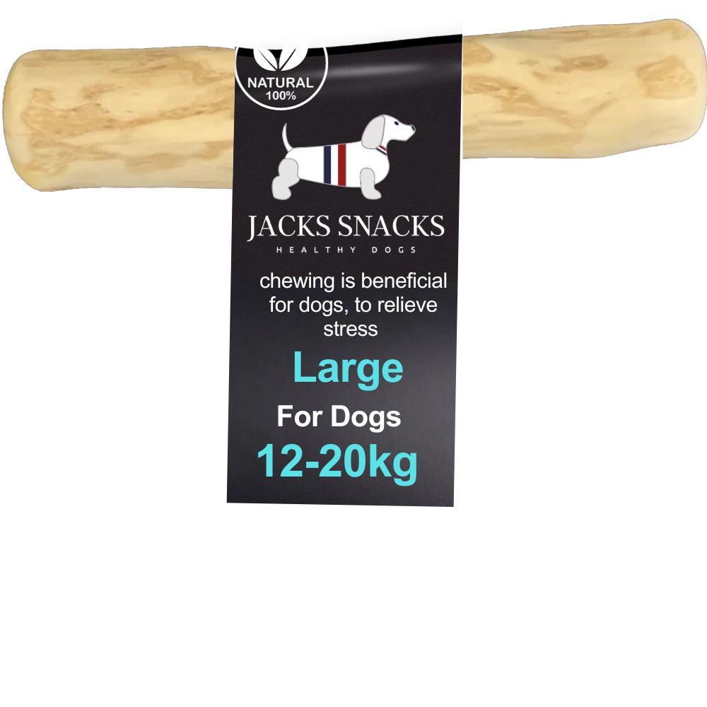 Coffee Wood Dog Chew-Pack Size L