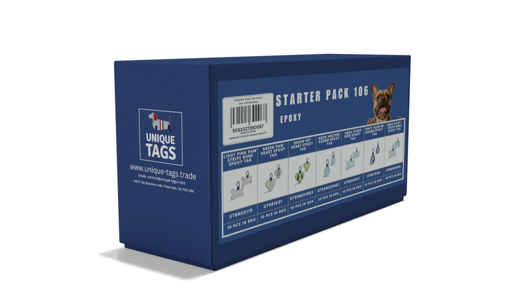 Starter Pack 106  Epoxy Tags