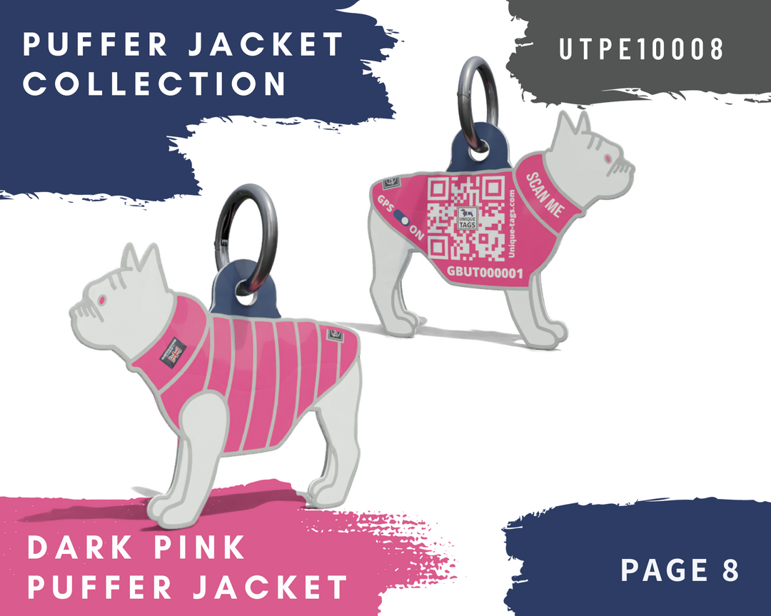 Light Pink and Dark Pink Reversible Puffer Jacket