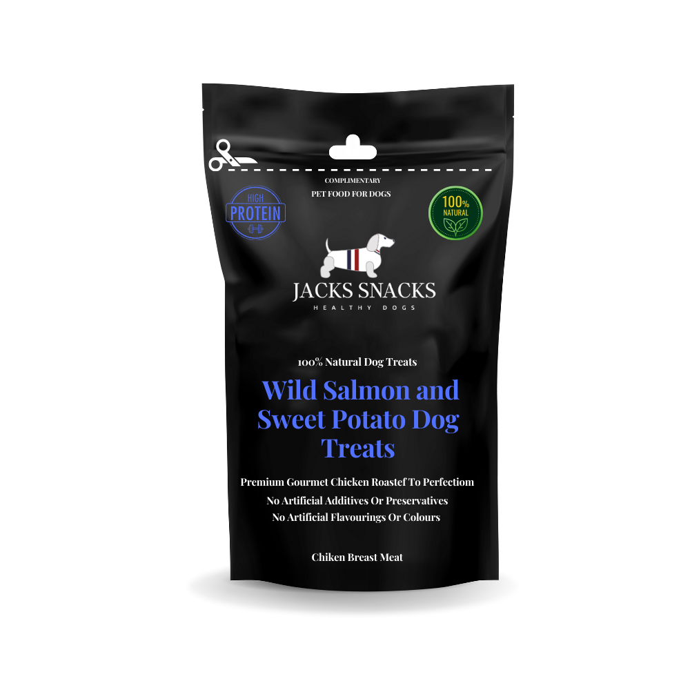 Wild Salmon and Sweet Potato Dog Treats