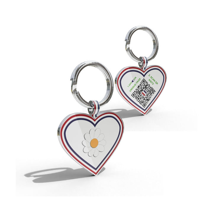 Premium Heart Shaped QR Tags